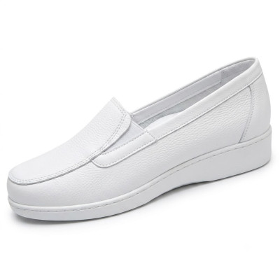 Calzado Casual de Cuero para Mujer R&oacute;mulo Ref 1089 Blanco | Calzado C&oacute;modo y Ergon&oacute;mico | Tus Pasos Bogot&aacute;